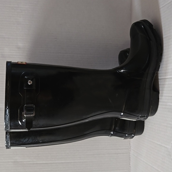 Hunter Original Tall Gloss Rain Boots - Picture 3 of 14